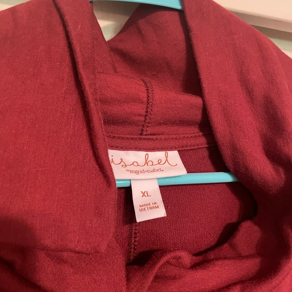 Isabel Maternity Turtleneck Tunic - Picture 3 of 7